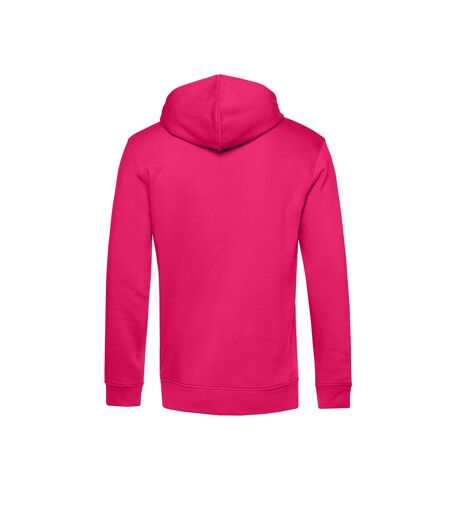 B&C Mens Organic Hooded Sweater (Magenta Pink) - UTBC4690