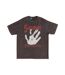 T-shirt Motif Saruman Motif/style Main Adulte Noir Charbon The Lord Of The Rings-2