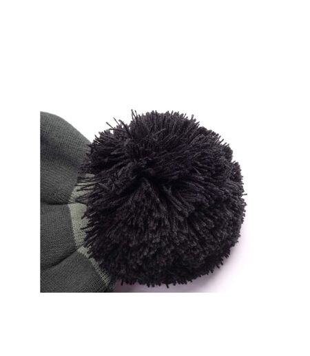 Bonnet Ronge Homme Noir Gris Hi-Tec