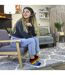 6 Pack Mens Ladies Rainbow Trainer Cotton Socks Bright Colourful Striped Socks-3