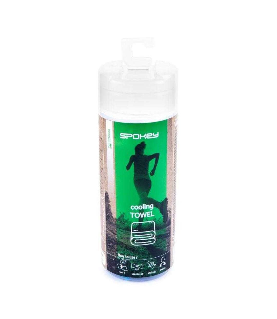 Cosmo Cooling Towel 84cm X 31cm Blue Spokey-4