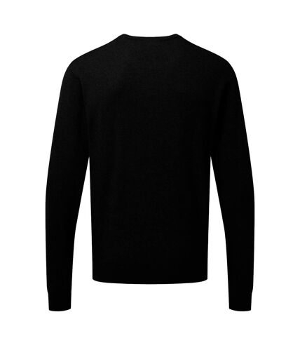 Premier Mens Knitted Cotton Crew Neck Sweatshirt ()