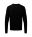 Premier Mens Knitted Cotton Crew Neck Sweatshirt () - UTRW9451