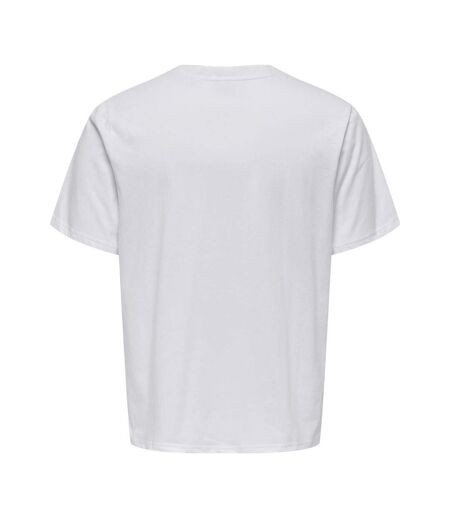 T-shirt blanc homme only & sons chinois - l