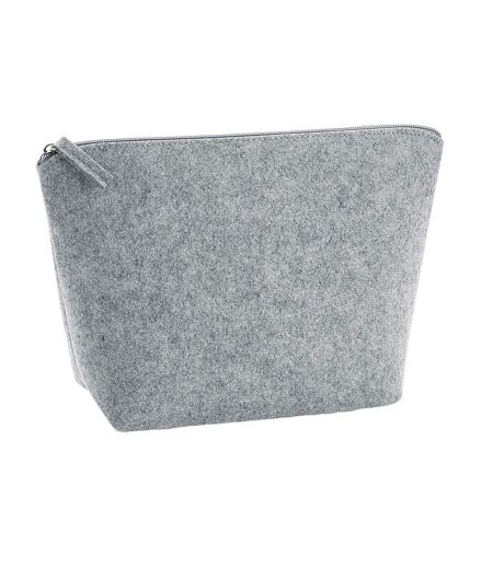 Sac à accessoires 19 cm x 9 cm x 18 cm gris chiné Bagbase