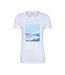 Womens/ladies Padstow Short-sleeved T-shirt White Mountain Warehouse-1