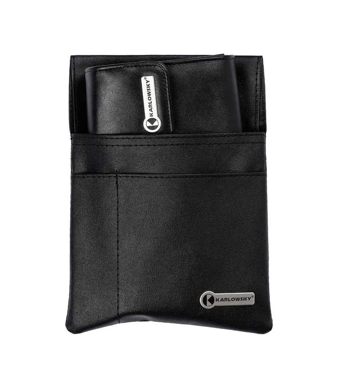 Server´s Belt Pull-through Attachment Holster Bag One Size Black Karlowsky-2