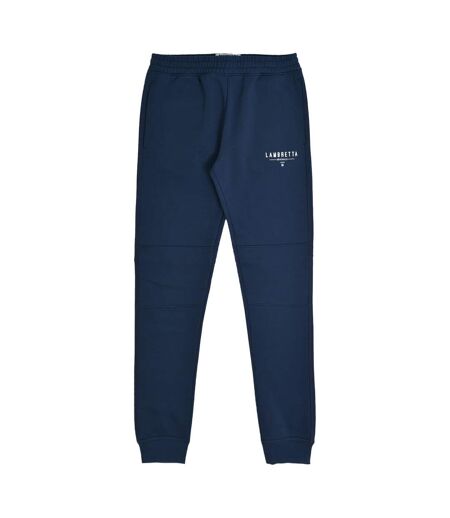 Mens aw24 logo jogging bottoms navy Lambretta