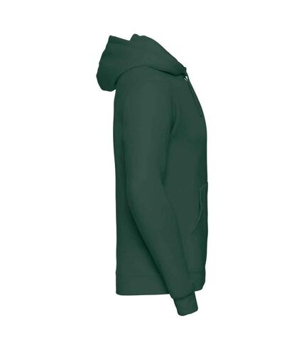 Sweat à capuche homme vert bouteille Russell