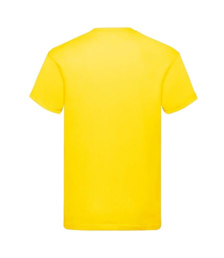 T-shirt Original Adulte Jaune Fruit Of The Loom