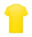 T-shirt Original Adulte Jaune Fruit Of The Loom-2
