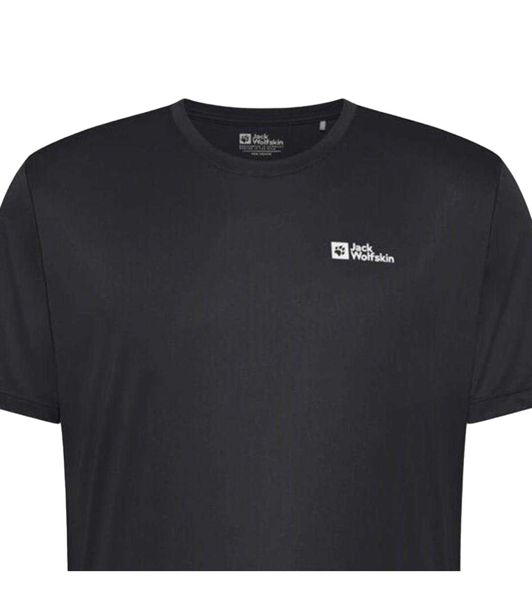 Mens Tech Logo T-shirt Phantom Jack Wolfskin-2