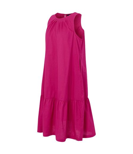 Womens/ladies Trisa Smock Dress Pink Fusion Regatta