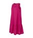 Womens/ladies Trisa Smock Dress Pink Fusion Regatta-4
