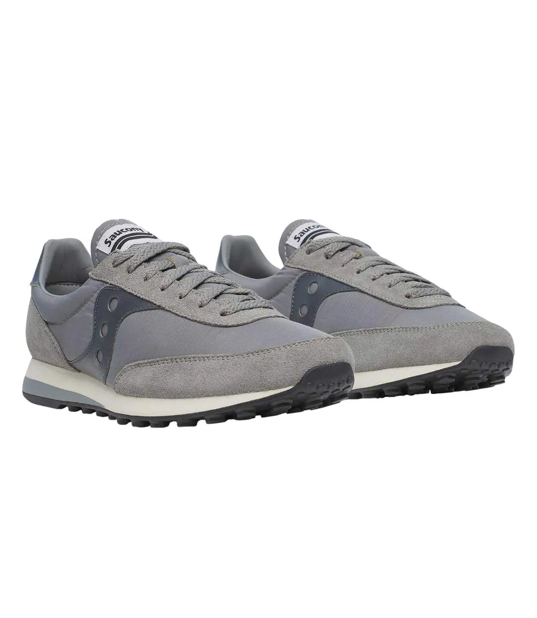 Womens/ladies Originals 80 Suede Trainers Grey Saucony-1