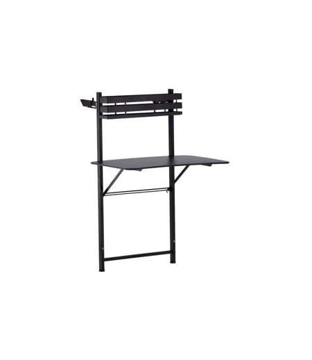 Table de Balcon en Métal Borneo 120cm Noir