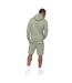 Mens Bardon Hoodie Olive Crosshatch-4