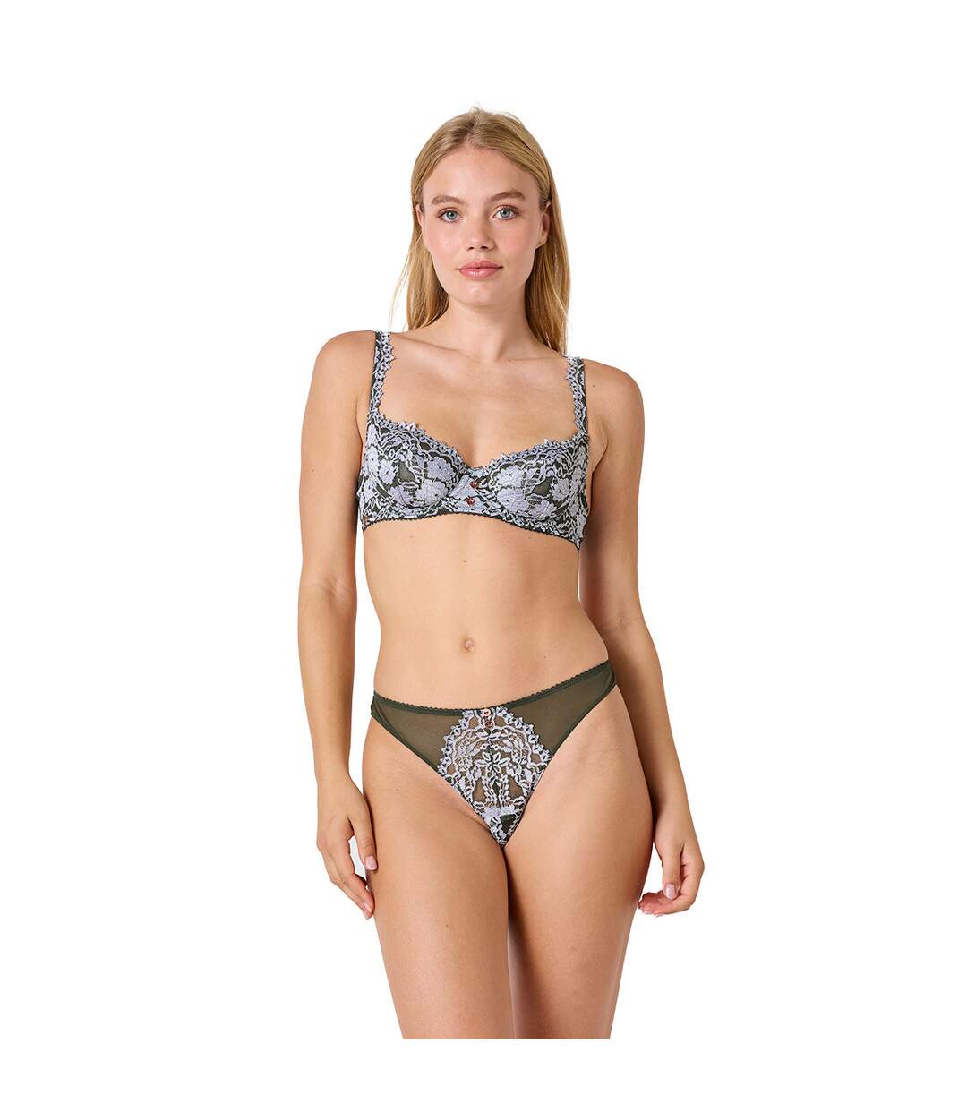 Soutien-gorge armatures kaki Mystique-4