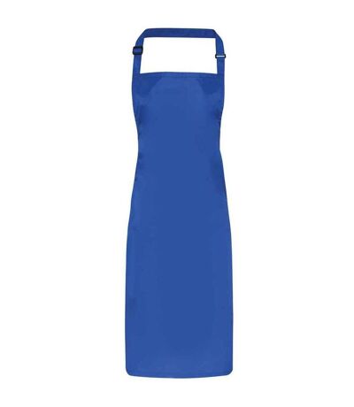 Waterproof full apron one size royal blue Premier