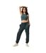 Brassière De Sport Sans Manches Dylan Femme Vert Mousse Girlfriend Collective-1