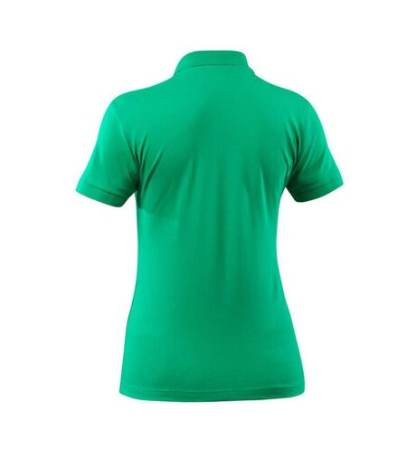 Womens/ladies Grasse Crossover Polo Shirt Grass Green Mascot