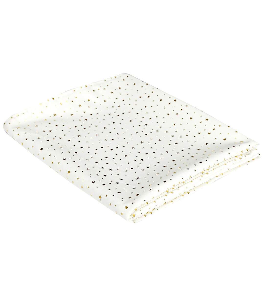 Nappe Rectangulaire Étoile 140x250cm Blanc-2