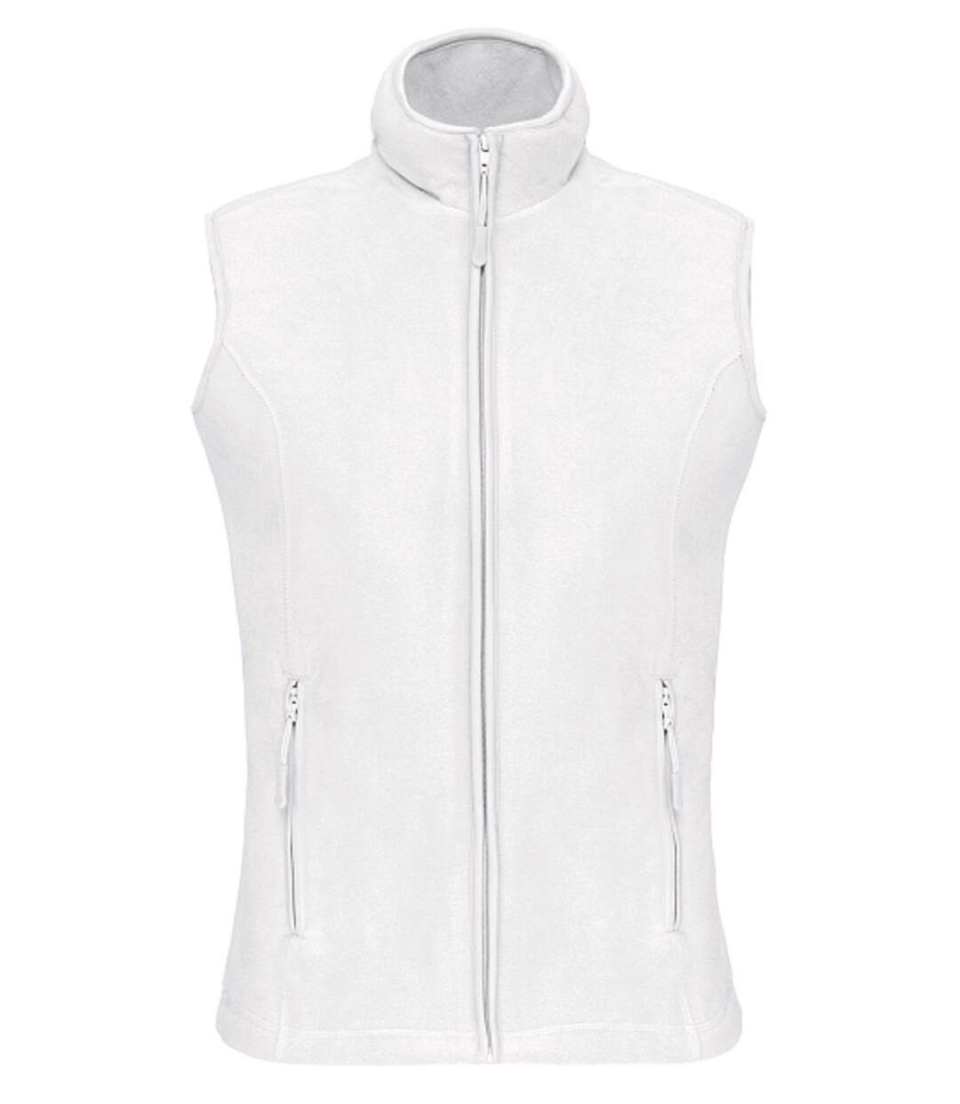 Gilet sans manches micro polaire femme - K906 - blanc