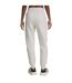 Womens/ladies Unstoppable Fleece Athletic Joggers White Under Armour-3