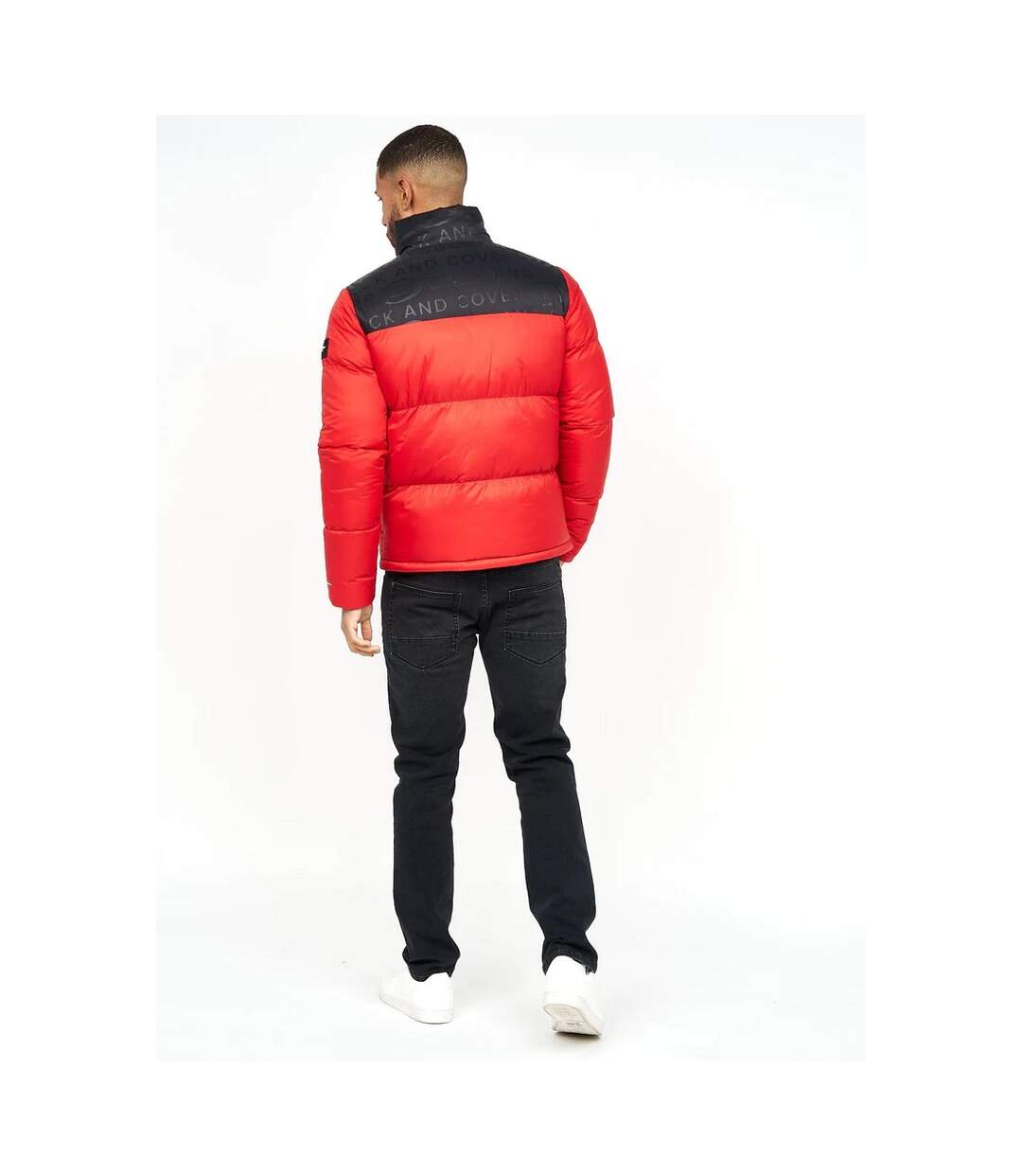 Duck and Cover Mens Synmax 2 Quilted Jacket (Red)