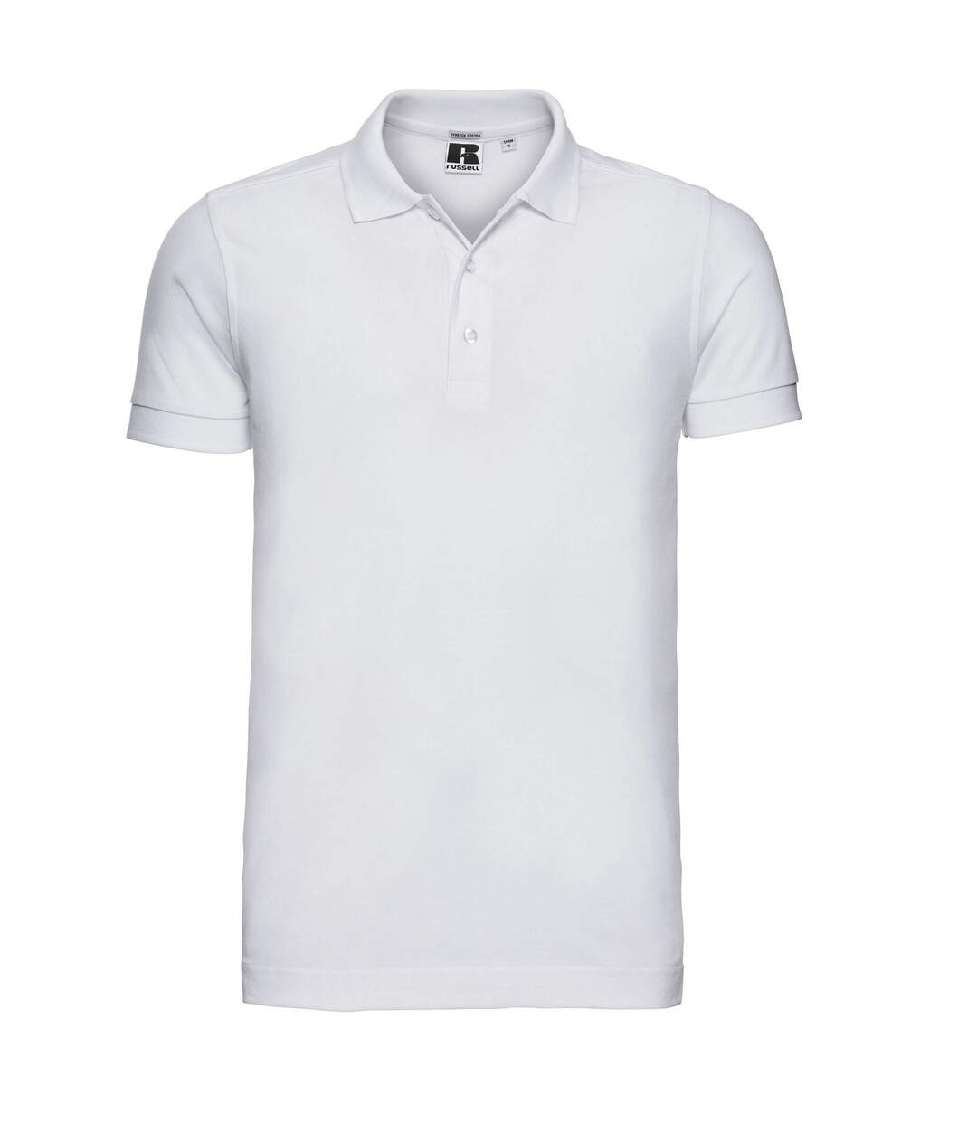 Polo homme blanc Russell Russell