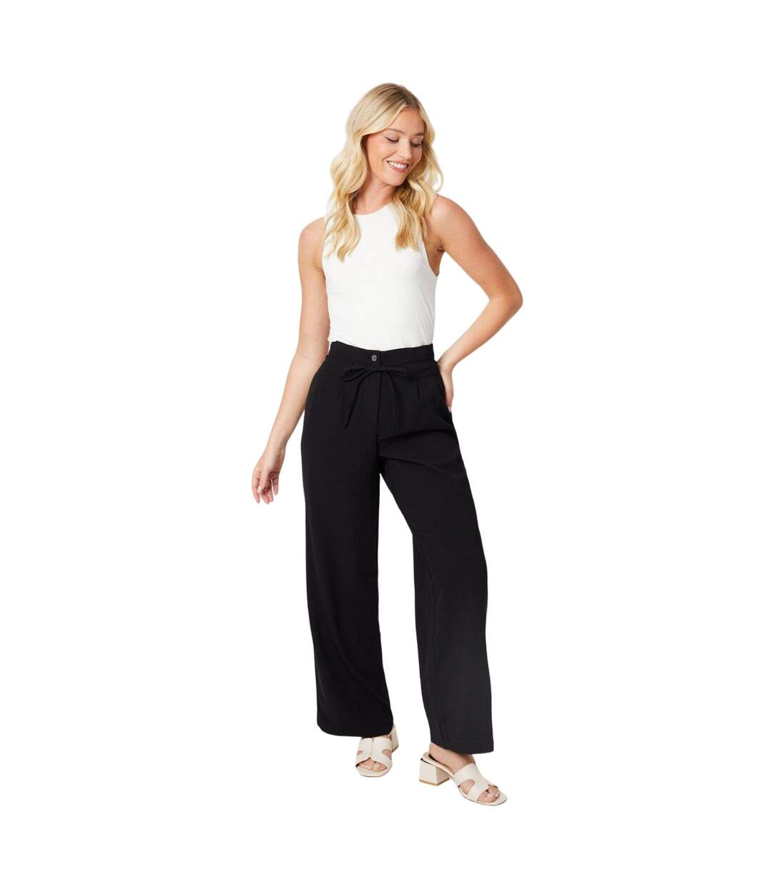 Pantalon femme noir Dorothy Perkins-3