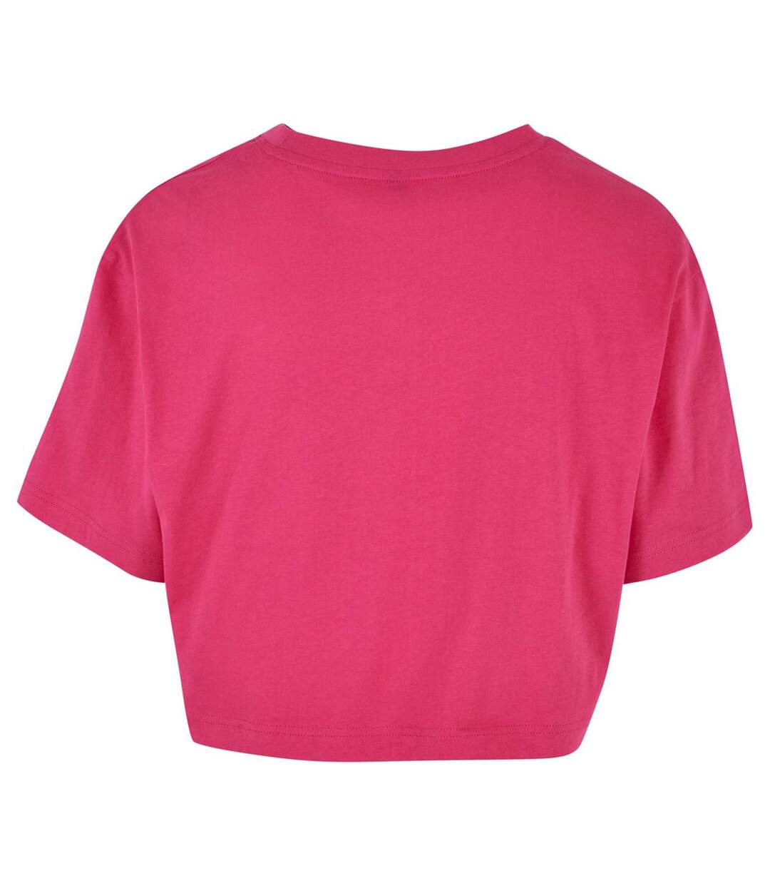 Haut Court Femme Rose Vif Build Your Brand-2
