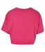 Haut Court Femme Rose Vif Build Your Brand-2
