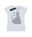 Disney Princess - T-shirt BELLE CHRISTMAS SILHOUETTE - Femme (Blanc) - UTBI36890