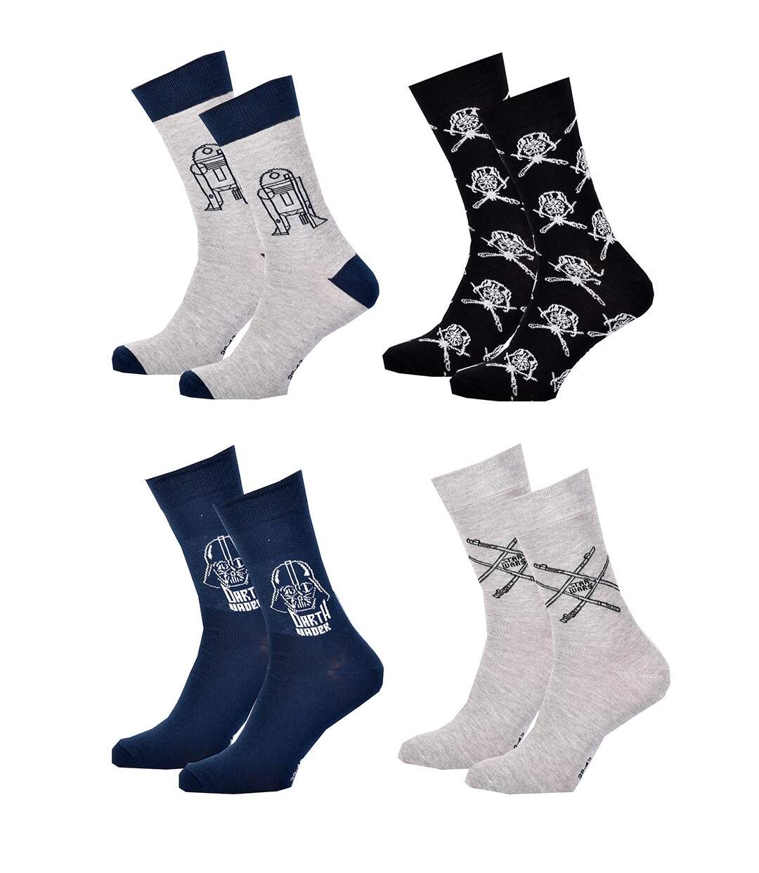 Chaussettes Star Wars Pack de 4 Paires