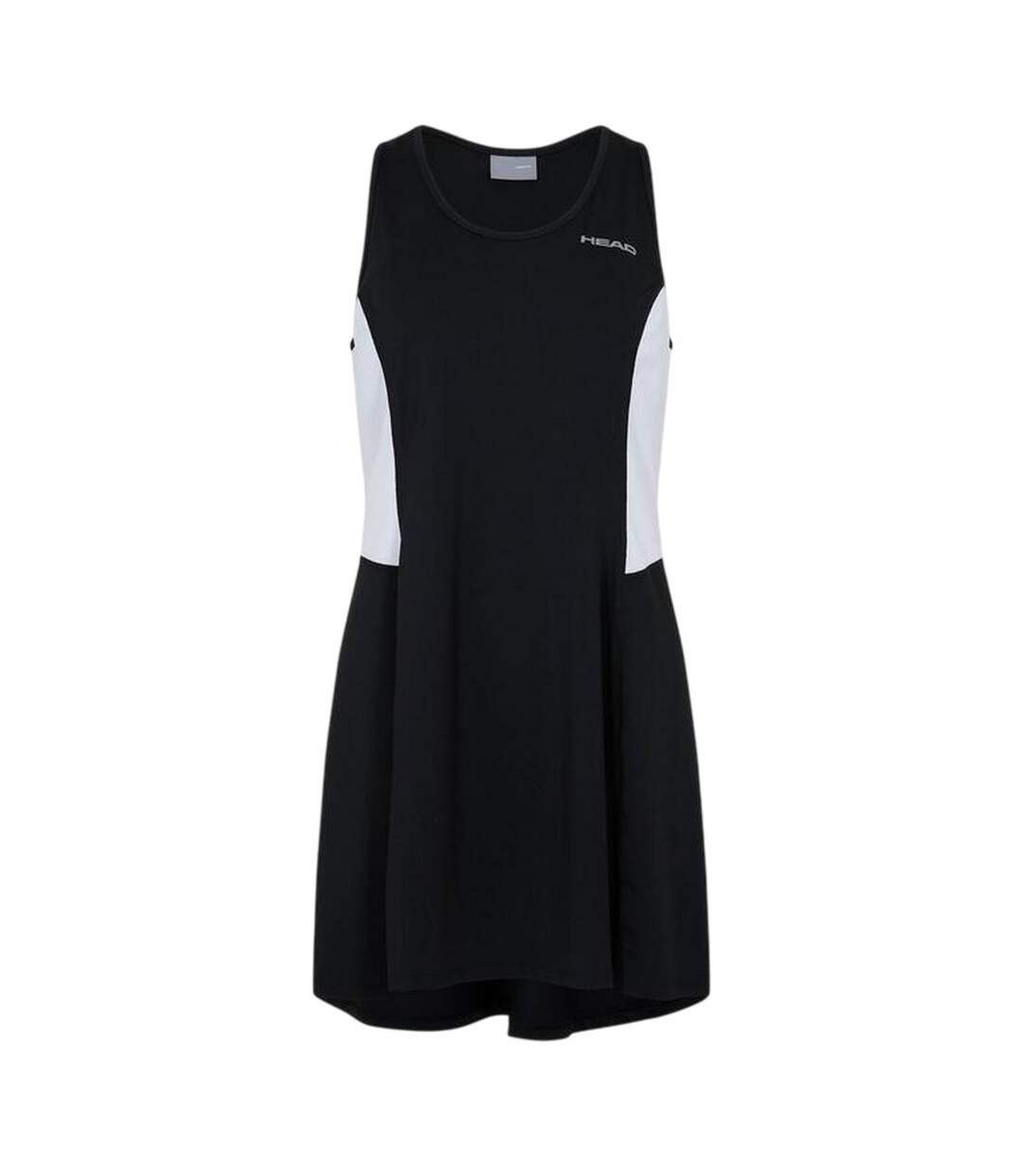 Robe Débardeur Motif/style Uni Club Femme Noir Head-1