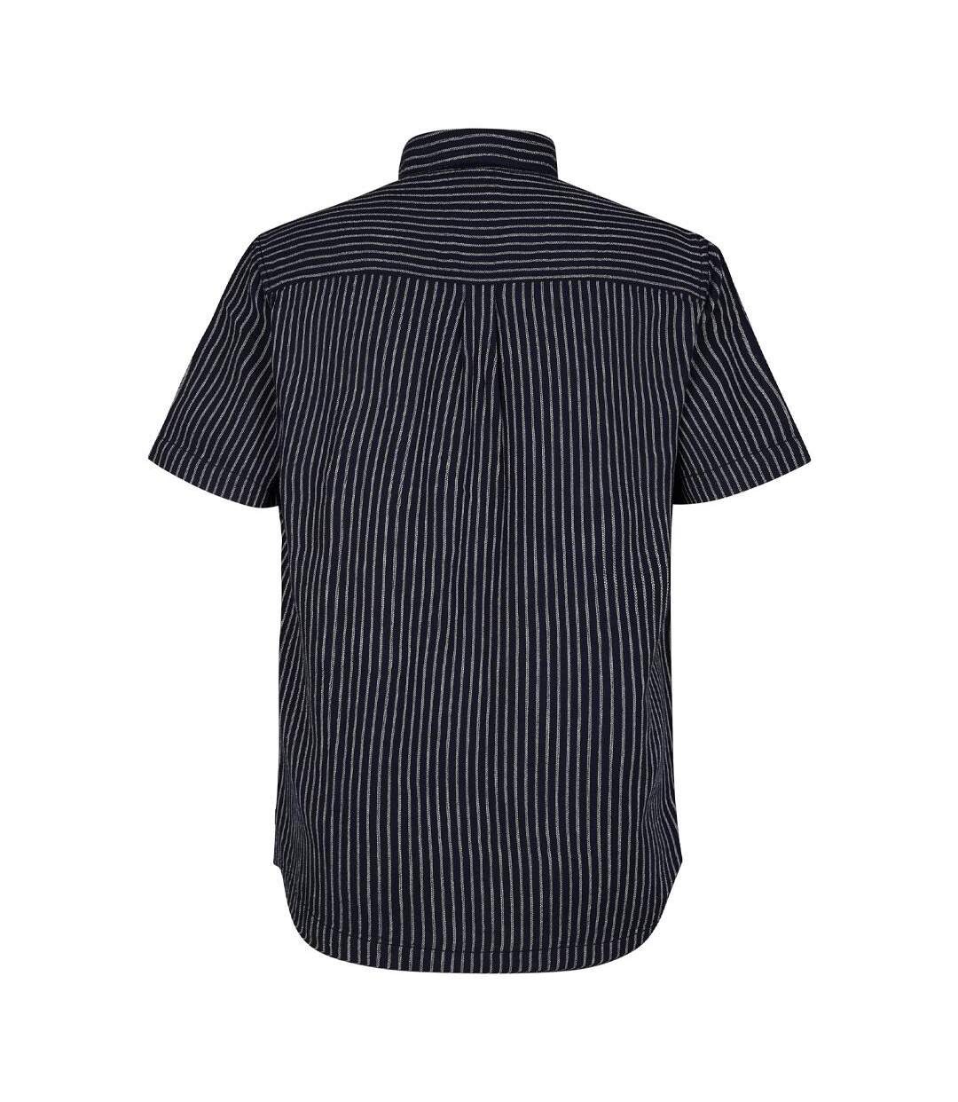Chemise marine homme petrol industries sleeve uni 1-2