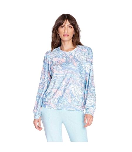 T-shirt Motif/style Aquarelle Femme Blanc PJ Salvage