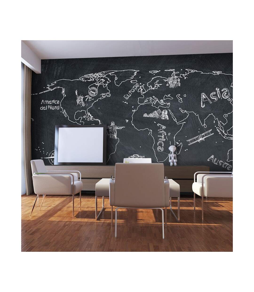 Papier Peint Small Travel. Large Travel en Italien 270x450cm-1