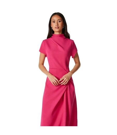 Robe mi-longue occasion femme rose Debenhams