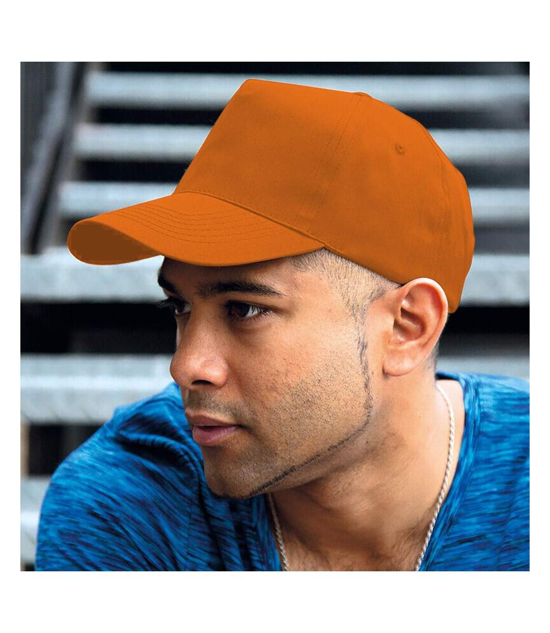 Houston Casquette Adulte Unisexe Orange Result-1