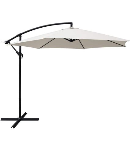 Parasol déporté rond Eko 3 m