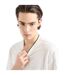 Mens Textured Crew Neck Regular T-shirt Off White Armani Exchange-4