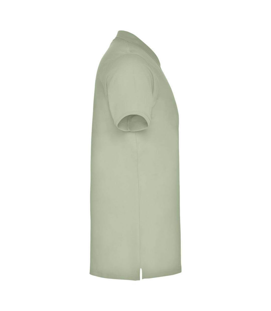 Mens Star Short-sleeved Polo Shirt Mist Green Roly-4