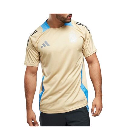 Argentine maillot training doré homme adidas 2024 - s