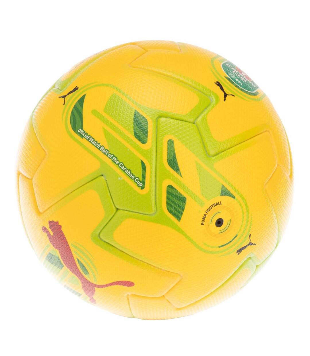 Ballon De Foot Orbita Caraboa Cup Taille 5 Jaune Puma-2