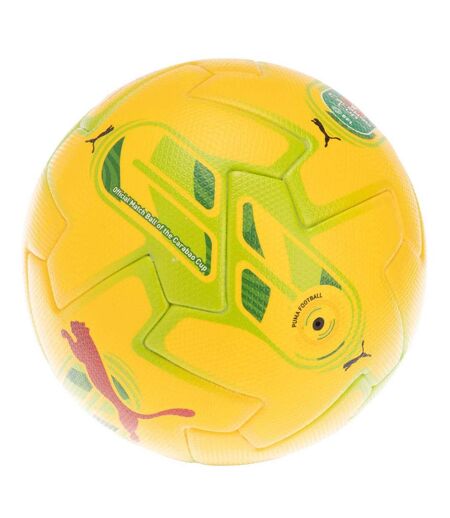 Ballon De Foot Orbita Caraboa Cup Taille 5 Jaune Puma