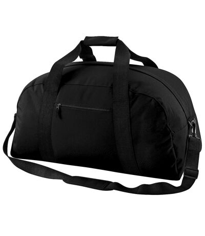 BagBase Classic Holdall / Duffel Travel Bag (Pack of 2) (Black) (One Size) - UTRW6923