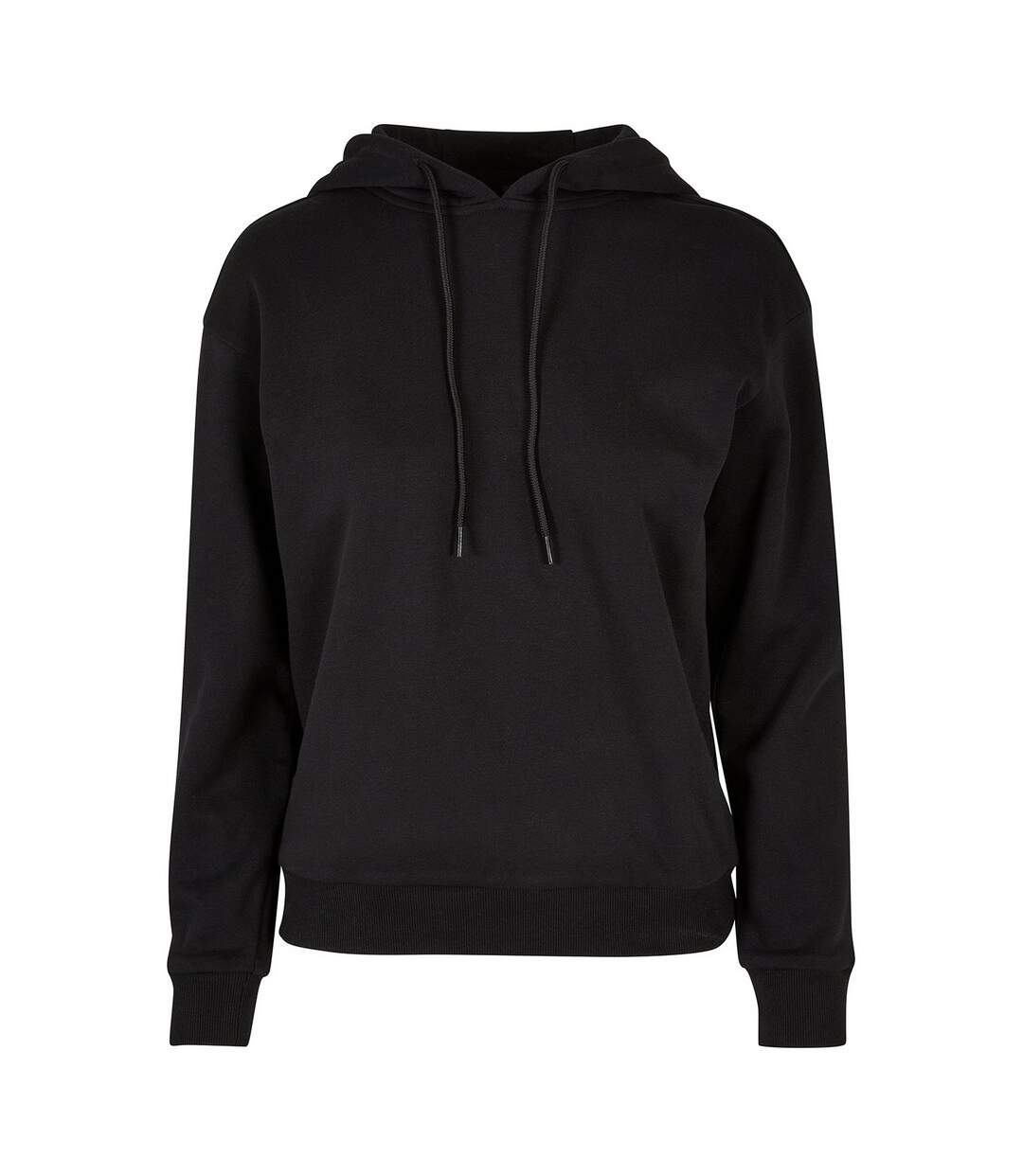 Sweat À Capuche Femme Noir Build Your Brand-1