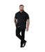 Mens James D555 Oxford Kingsize Tall Shirt Black Duke-4